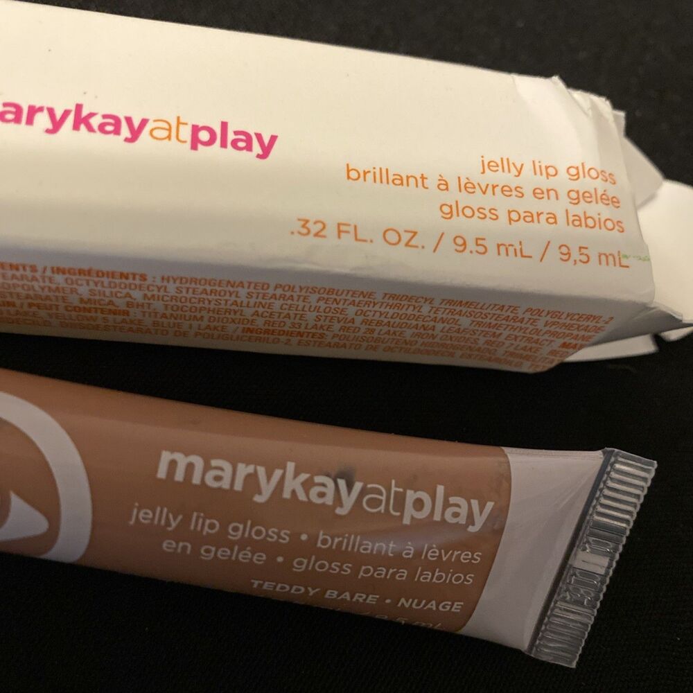 Mary Kay At Play Jelly Lip Gloss Teddy Bare Nude Lip Color